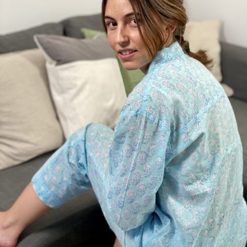 pyjama-blue